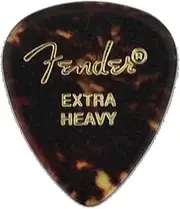 Fender 451 Shape Classic Celluloid Picks (12 Pack) for electric guitar, acoustic guitar, mandolin, and bass