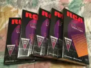 5 Pack RCA Blank VHS Premium T120 Hi Fi Stereo Video Tapes 6 Hours VCR BRAND NEW