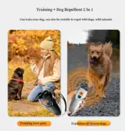 AU Dual Probe Ultrasonic Dog Repeller Anti-barking Device High Power Expeller
