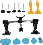 OKUMEYR 1Set Auto Dent Repair Kit Bridge Puller Tool with Tabs Ergonomic for Efficient Body Repair Easy to Use Energy Saving