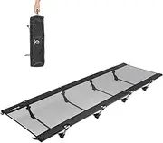 G2 GO2GETHER Foldable Camping Cot, Only 3.5lbs Weight, Durable Travel Tent Cot, Ultralight for Backpacking, Summer Hiking, Mountaineering, Easy to use for Woman & Man, Comes with Storage Bag(4 Feet)