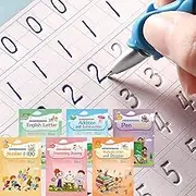 Magical Handwriting Workbooks Practice Copybook, Magic Calligraphy That Can Be Reused Handwriting Copybook Tracing Book (Large)
