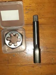 UNS 11/16" x 18 HSS ISO Hand Tap + HSS Die NUT TS