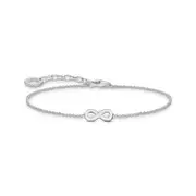 Buy Bracelet with infinity pendant - silver by Thomas Sabo online - THOMAS SABO Australia