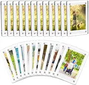 [COYMOS] 24 Packs Acrylic Magnetic Photo Frame for Refrigerator Double Sided Magnetic Polaroid Frames for Pictures Instax Mini Frame Super Clear 2.36 x 3.54 Inch