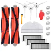 18pcs Vacuum Cleaner Replacement Accessory Filters Side Brushes for Xiaomi Mi Robot Roborock S50 S51