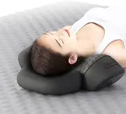 AZURAOKEY Neck Massage Pillow for Relaxation and Sleep, Adjustable Cervical Cushion for Neck Stretching, Ideal for Nap, Rest, Comfort, Car, Living Room, Bed, Reading, Premium Gift