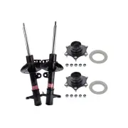 2x Front KYB Shock Absorbers + Strut Mount Kit for Honda CRV RE4 K24Z1 SUV 07-12
