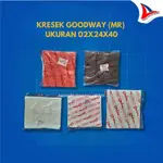 HITAM PUTIH MERAH GOODWAY 塑料裂紋尺寸 15 24 28 32 35 40 紅色白色黑色