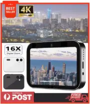 Touch Screen Digital Camera 4K Digital Zoom Photography Vlogging Night Vision AU