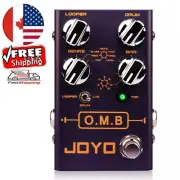 JOYO R-06 OMB Looper + Drum Machine Guitar Effect Pedal Revolution Series New CA