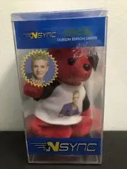 Nsync Justin Timberlake Vintage 90s Pop Culture Beanie Baby New Sealed Limited