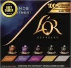 L'OR Lungo Profondo Pods | Intensity 8 | Nespresso Compatible | 100 Capsules