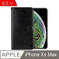 在飛比找PChome24h購物優惠-IN7 瘋馬紋 iPhone XS Max (6.5吋) 錢