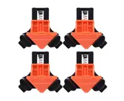 4PCS Multifunction 90Right Angle Clip Clamp Corner Holder Woodworking Tools Kit