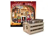 Crosley Record Storage Crate & Crowded House The Very Best Of Crowed Double Vinyl Album Bundle Posters & Prints