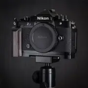 Wood L Hand Grip Holder For Nikon ZF zf Camera Aluminum Alloy Baseplate For Arca