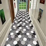 Carpet, Contemporary Passage Runner Rug for Hallway, Floor Decor Decor Mat for Stairs Doorway Anti-Slip,1.4m x 6m