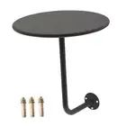 Pub Table Small Side Table Round Bistro Table for Bedroom Kitchen Home