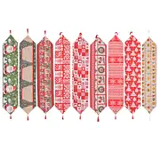 35x180cm Christmas Felt Table Runner Cloth Mat Xmas Desk Cover Home Party Decor