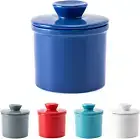 Butter Crock with Water Line for Counter French Butter Dish
