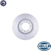 2x BRAKE DISC 8DD 355 133-631 FOR PORSCHE PANAMERA MCR.CC/CB MCW.JA MCG 3.0L
