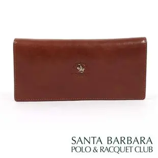 SANTA BARBARA POLO & RACQUET CLUB -樹羔皮復古長夾