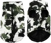 Winter Warm Dog Clothes Pet Soft Clothes French Bulldog Labrador Warm Jacket Outerwear Outdoor Waterproof Dog Clothing Vest for Small Medium and Large Dogs,B,XL