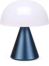 Lexon Mina LED Lamp, Dark Blue, Medium