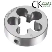 3/4"-16 HSS Threading Die,UNF Machine Thread Tap Round Thread Die Right Hand