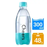 在飛比找PChome24h購物優惠-泰山 Cheers 氣泡水 (300ml*24入x2箱)