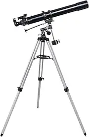 Astronomical Telescope, 80EQ Refraction Telescope with Tripod, 90°Mirror Deep Space Finder Telescope, Watching The Moon Stargazer Kid's Gift