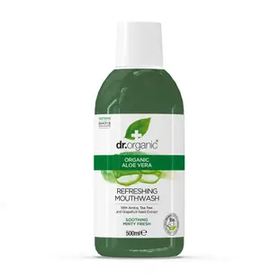 【dr.organic 丹霓珂】蘆薈草本漱口液 500ml