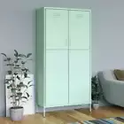 Mint Steel Wardrobe Cupboard Storage Cabinet Bedroom Closet Kitchen Pantry