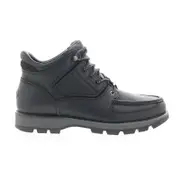 Rockport Adult Mens XCS Umbwe II Trail Boot Waterproof Hiking Boots Black Leather US 8