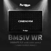 PortKeys BM5IV WR 5.5" 4K HD Touch-Screen Wireless Camera Control Video Monitor