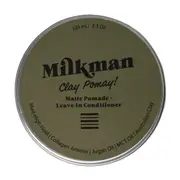 Milkman Clay Pomay Matte Pomade Leave in Conditioner