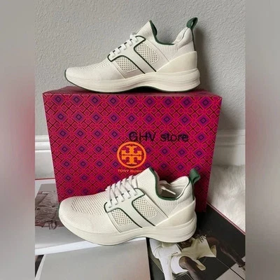 Tory Burch T Runner Lightweight Comfort Fabric Sneaker Shoes