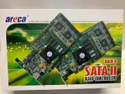 Areca ARC-1120 RAID 6 Controller, New in Box, Old Shelf Stock