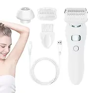 Electric Trimmer for Women, Female Trimmer Hair Remover, Face Shaver, Waterproof Women Clippers, Versatile Personal Groomer for Women Girls