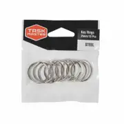 Taskmaster 25mm Key Ring - 10 Pack