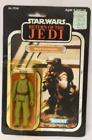 1983 Kenner Star Wars Return of The Jedi REBEL COMMANDO Action Figure