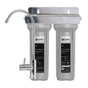 Puretec Tw1-PL Twin Undersink Water Filter System With Faucet, Ec951 & Mb05
