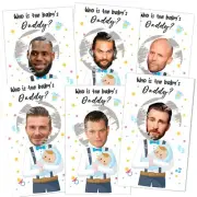 Funny Baby Shower Scratch Off Game Cards Party Icebreak Game for Baby Shower
