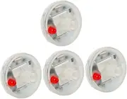 Waterproof Solar Tire Lights for Car 4pcs Led Wheel Lights 15 Flash Modes No Maintenance High-configured Solar