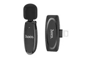 Wireless Microphone Lavalier Digital HOCO Lighting Connector - Black
