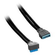CableMod ModMesh 90 Deg. Internal USB 3.0 Ext. 50cm Black