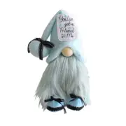 Christmas Figurine Holiday Decoration Christmas Plush Toy Gnome Figure