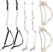 [BESPORTBLE] 3Pairs Pearl Ankle Straps for High Heel Shoes Prevent and Enhance Fit Suitable for Dance Shoes and Sandals Easy to Use