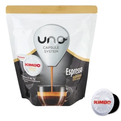 Kimbo Espresso Sublime 100% Arabica Capsules ONE - Box 6 pieces (96 capsules)